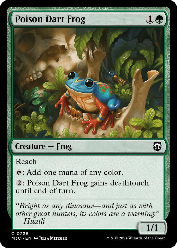 Poison Dart Frog [Modern Horizons 3 Commander] | Tacoma Games