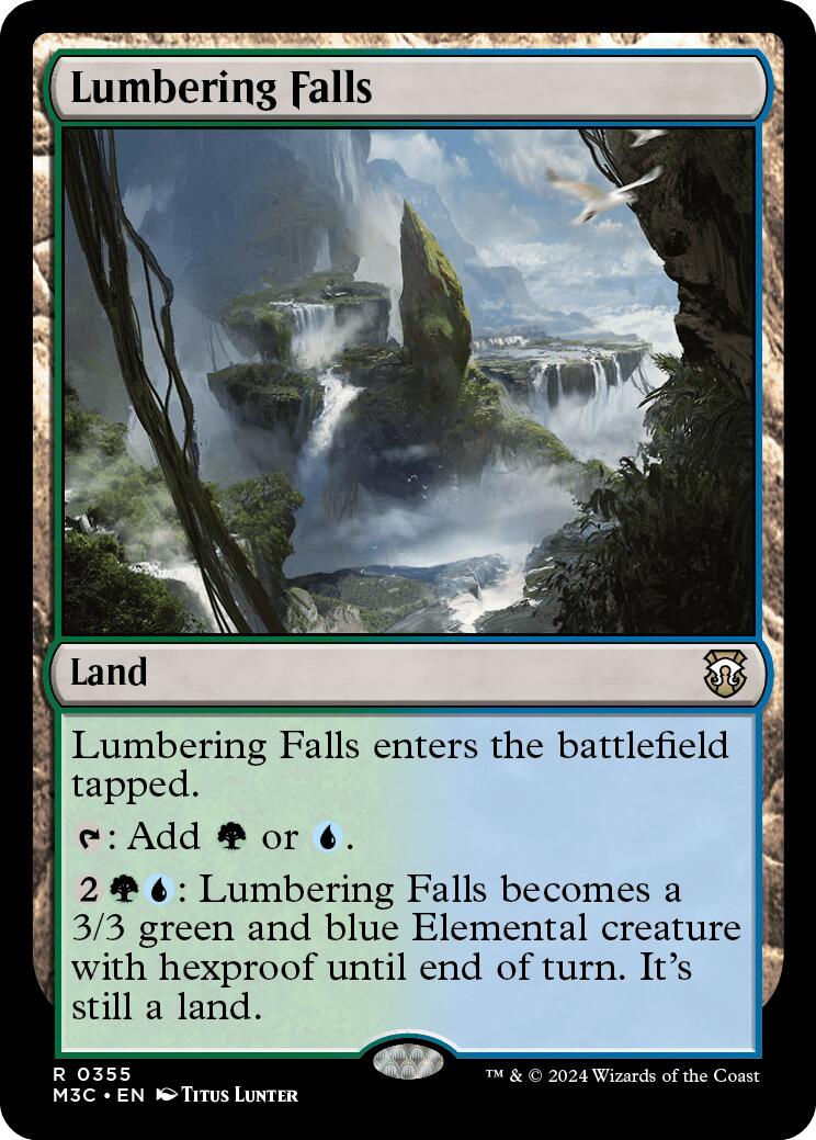 Lumbering Falls [Modern Horizons 3 Commander] | Tacoma Games