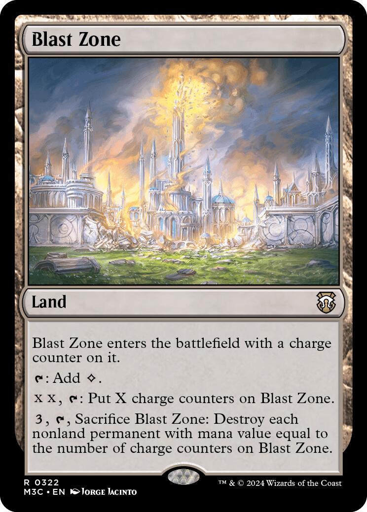 Blast Zone [Modern Horizons 3 Commander] | Tacoma Games