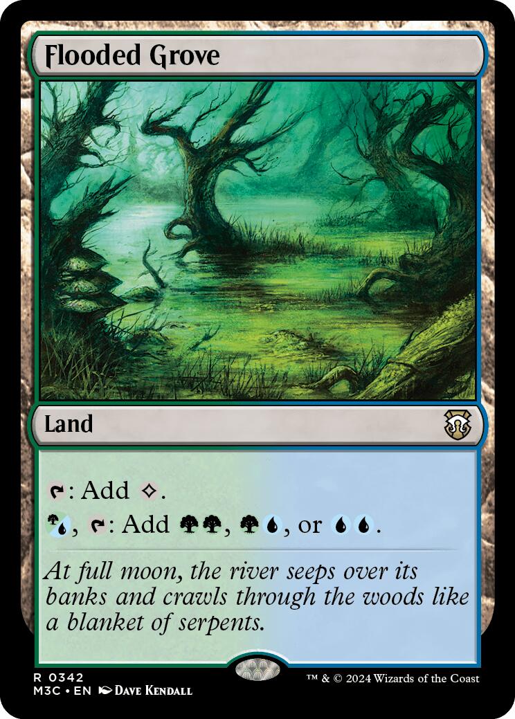 Flooded Grove [Modern Horizons 3 Commander] | Tacoma Games