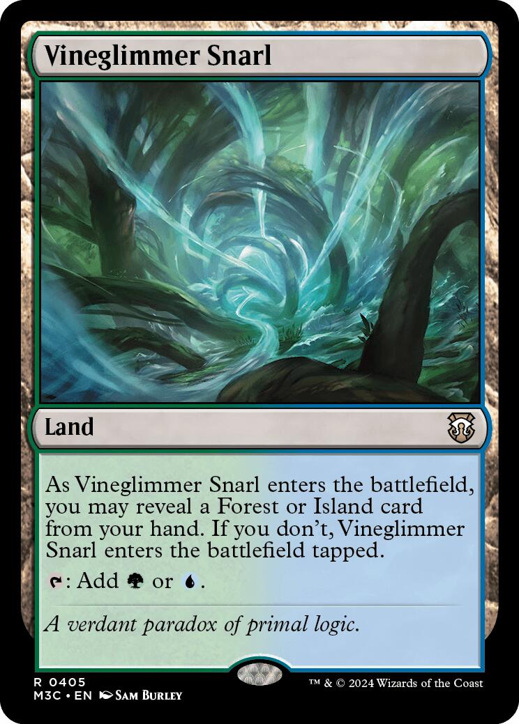 Vineglimmer Snarl [Modern Horizons 3 Commander] | Tacoma Games