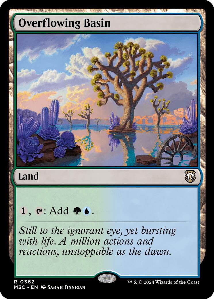 Overflowing Basin [Modern Horizons 3 Commander] | Tacoma Games
