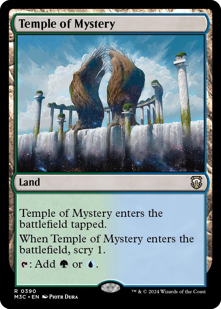 Temple of Mystery [Modern Horizons 3 Commander] | Tacoma Games