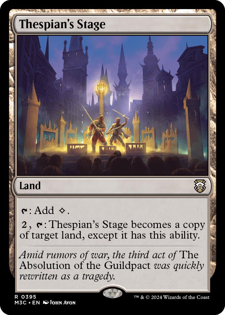Thespian's Stage [Modern Horizons 3 Commander] | Tacoma Games