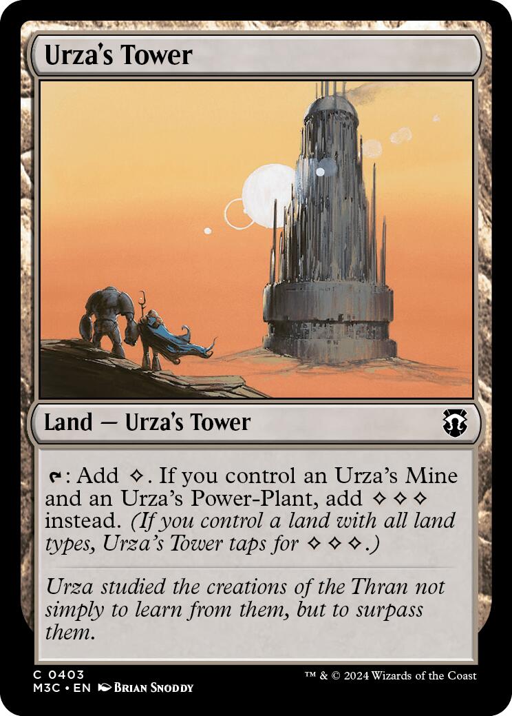 Urza's Tower [Modern Horizons 3 Commander] | Tacoma Games