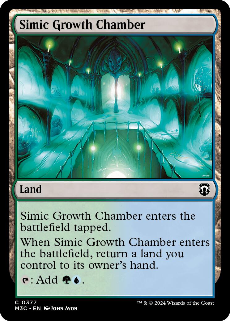 Simic Growth Chamber [Modern Horizons 3 Commander] | Tacoma Games