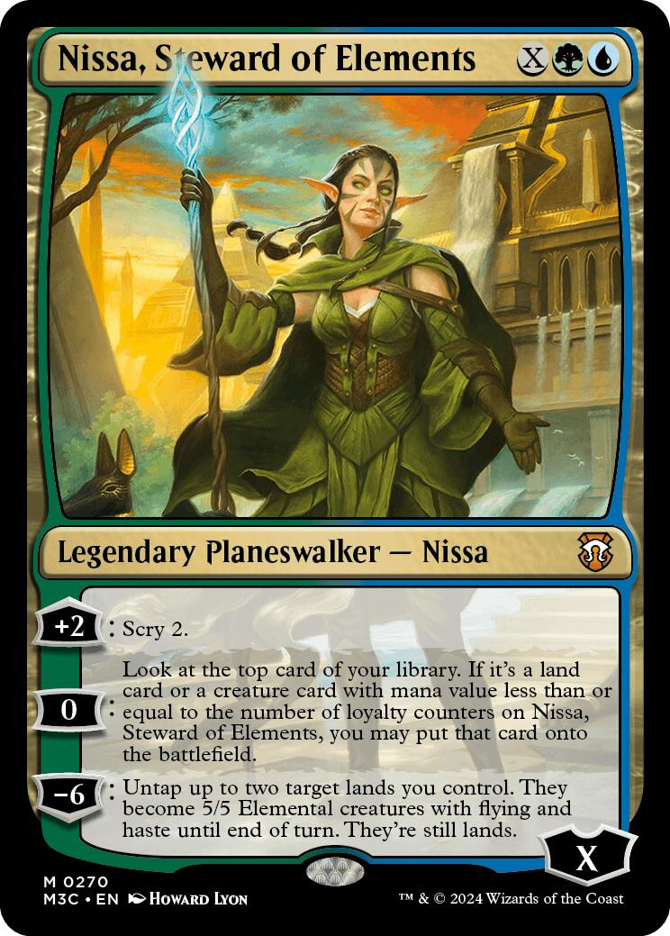 Nissa, Steward of Elements [Modern Horizons 3 Commander] | Tacoma Games