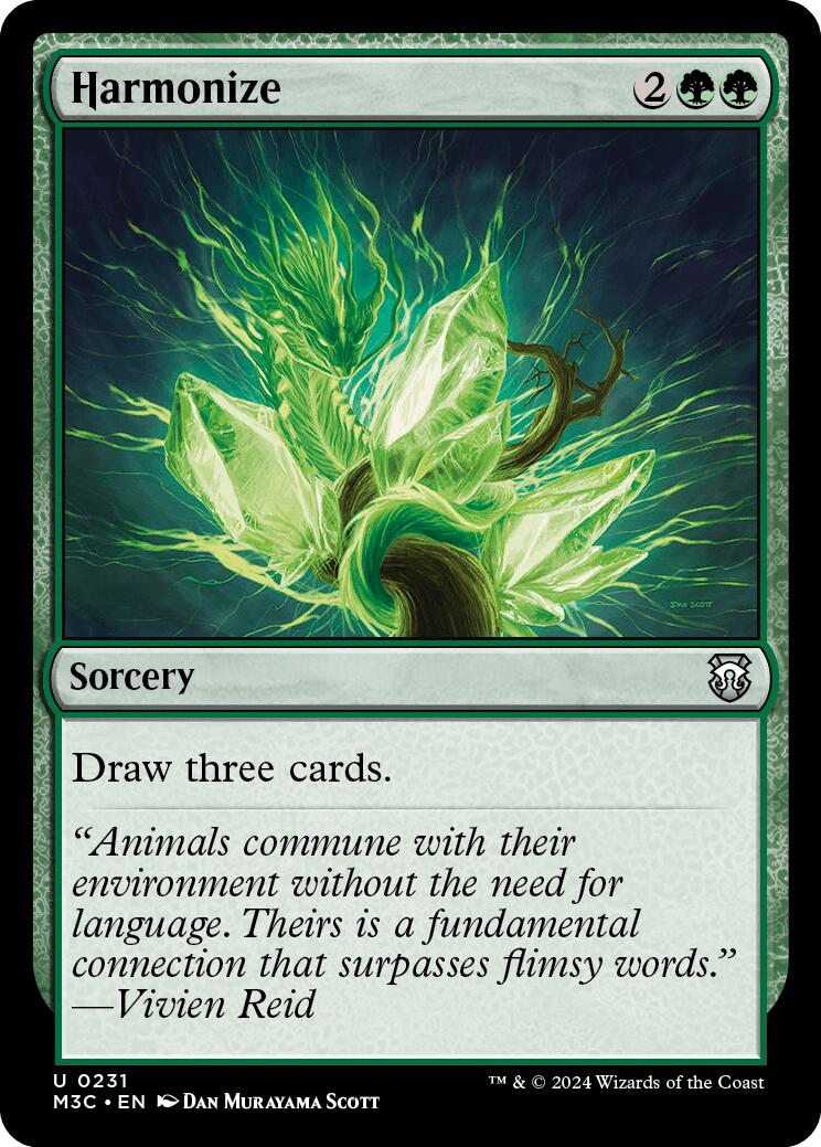 Harmonize [Modern Horizons 3 Commander] | Tacoma Games