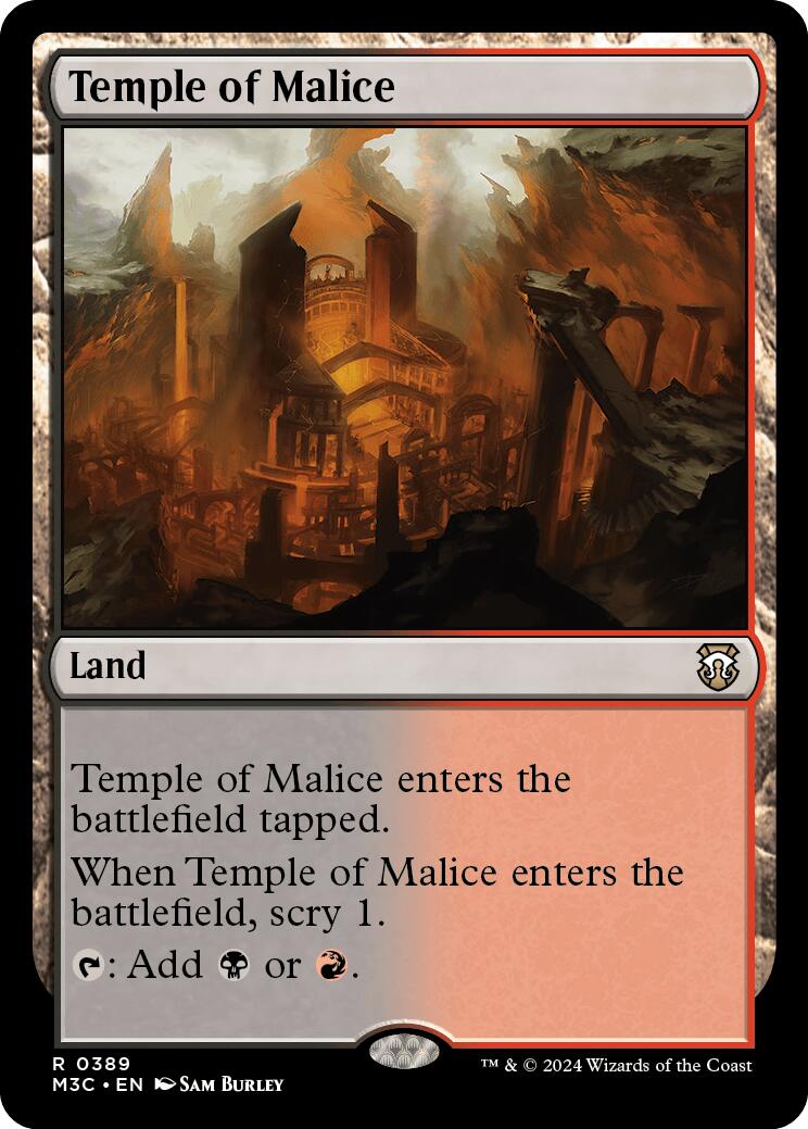 Temple of Malice [Modern Horizons 3 Commander] | Tacoma Games