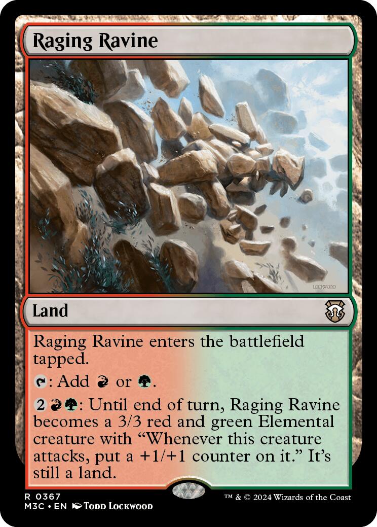 Raging Ravine [Modern Horizons 3 Commander] | Tacoma Games