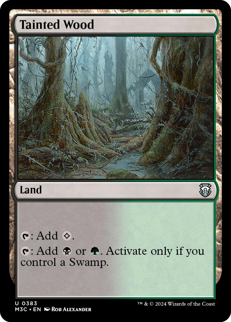 Tainted Wood [Modern Horizons 3 Commander] | Tacoma Games
