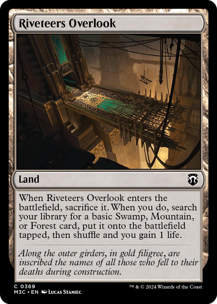 Riveteers Overlook [Modern Horizons 3 Commander] | Tacoma Games