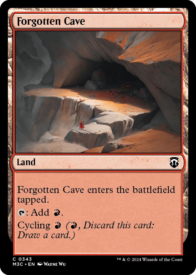 Forgotten Cave [Modern Horizons 3 Commander] | Tacoma Games