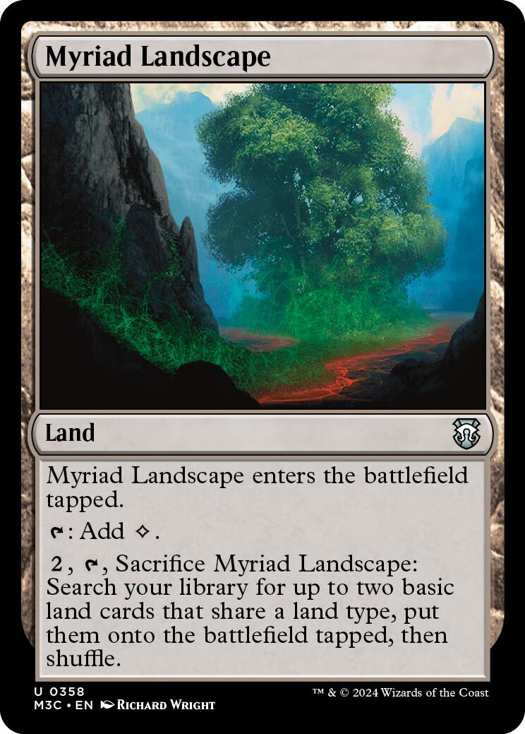 Myriad Landscape [Modern Horizons 3 Commander] | Tacoma Games