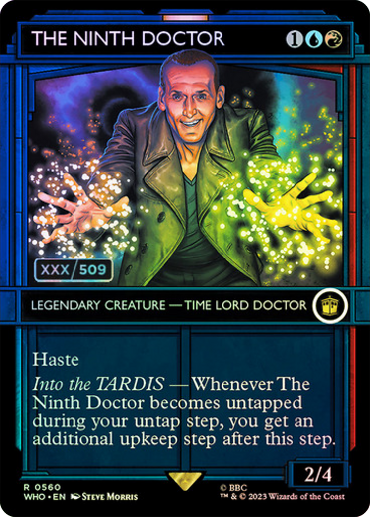 The Ninth Doctor (Serial Numbered) [Doctor Who] | Tacoma Games