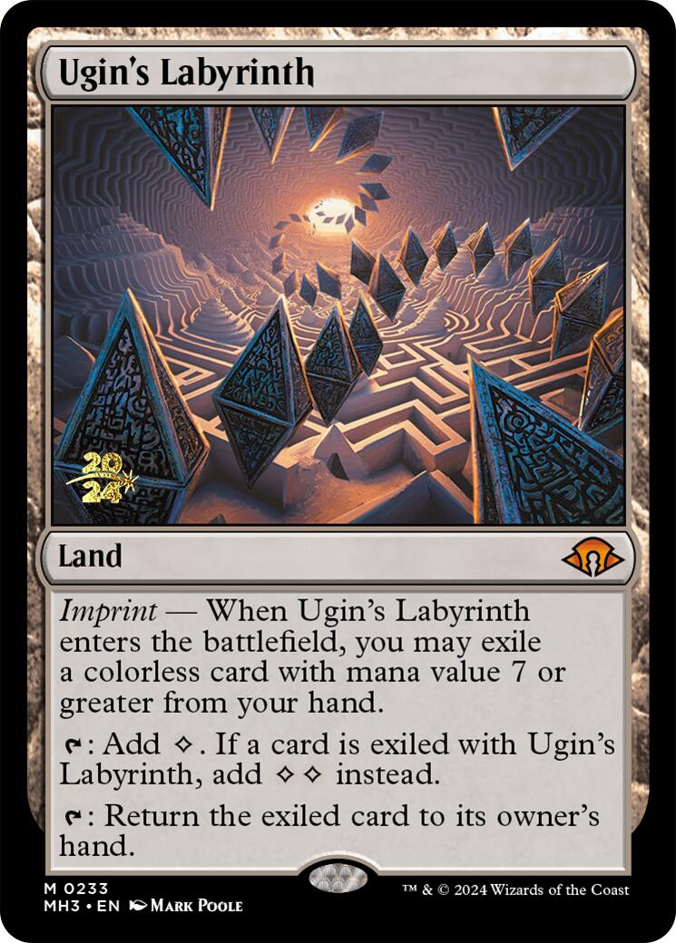 Ugin's Labyrinth [Modern Horizons 3 Prerelease Promos] | Tacoma Games