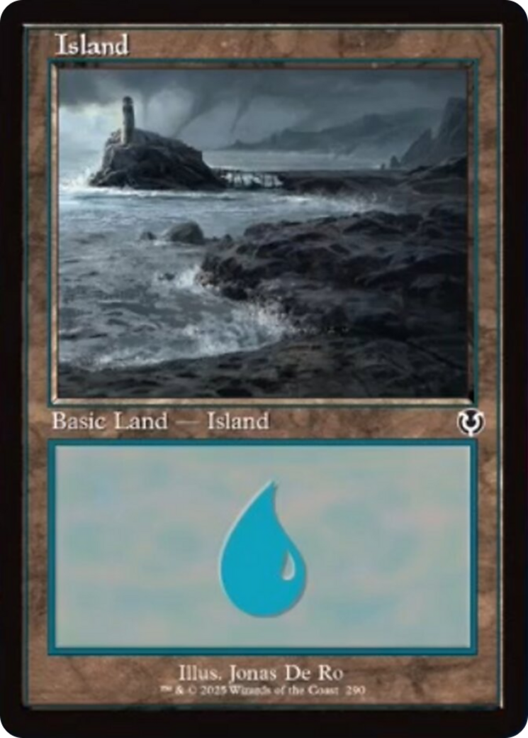 Island (290) (Retro Frame) [Innistrad Remastered] | Tacoma Games