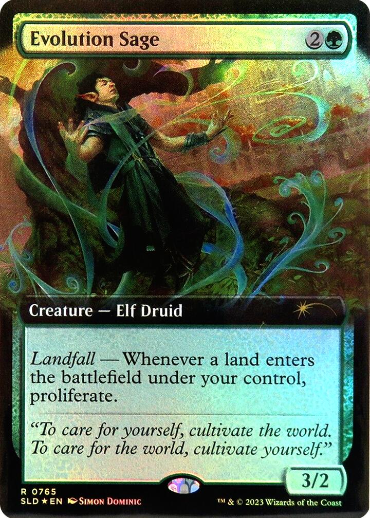 Evolution Sage (Extended Art) [Secret Lair Drop Series] | Tacoma Games