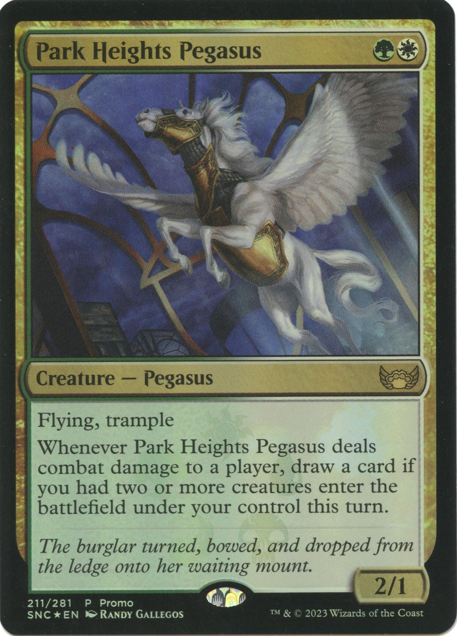 Park Heights Pegasus [Media Promos] | Tacoma Games