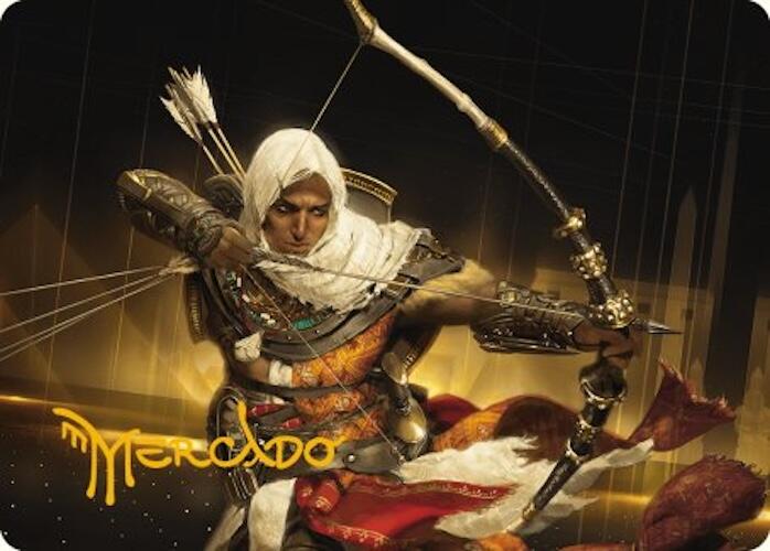 Bayek of Siwa Art Card (Gold-Stamped Signature) [Assassin's Creed Art Series] | Tacoma Games