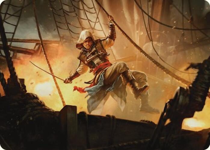 Edward Kenway Art Card [Assassin's Creed Art Series] | Tacoma Games