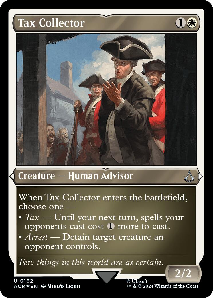 Tax Collector (Foil Etched) [Assassin's Creed] | Tacoma Games