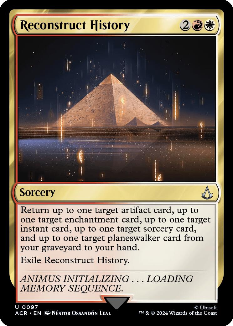 Reconstruct History [Assassin's Creed] | Tacoma Games