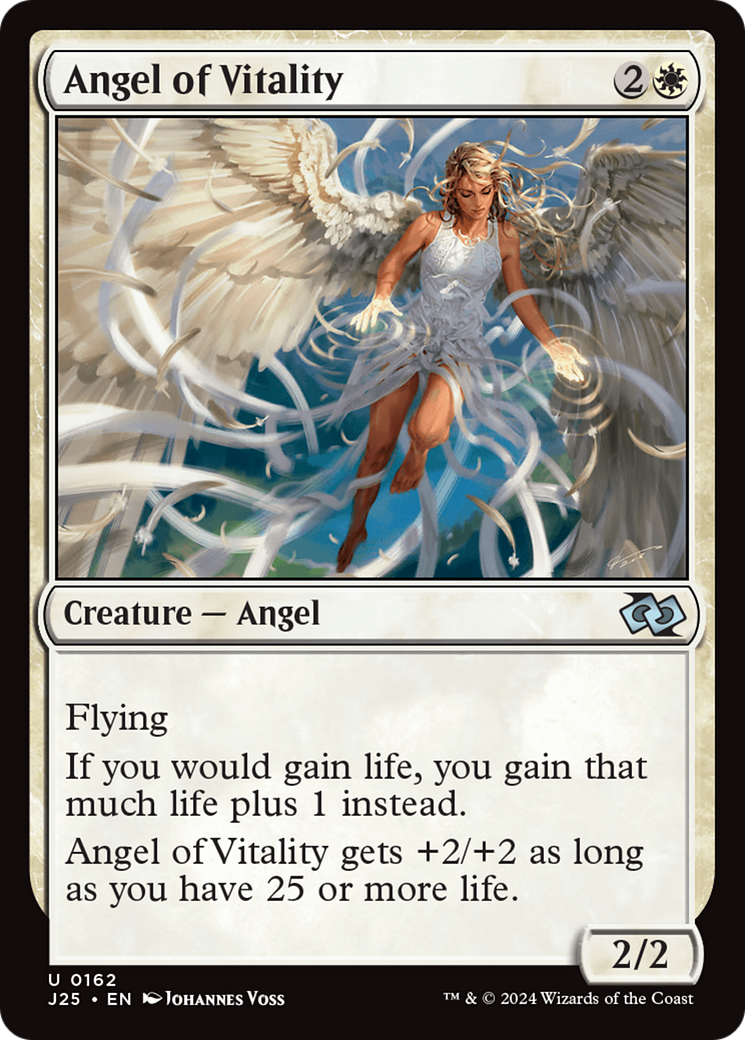 Angel of Vitality [Foundations Jumpstart] | Tacoma Games