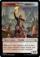 Warrior // Phyrexian Hydra (0012) Double-Sided Token [March of the Machine Tokens] | Tacoma Games