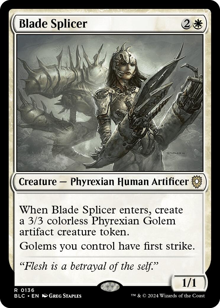 Blade Splicer [Bloomburrow Commander] | Tacoma Games