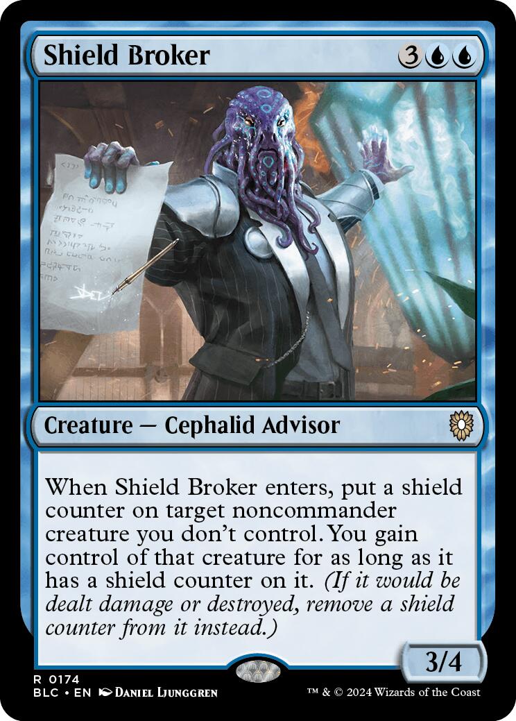 Shield Broker [Bloomburrow Commander] | Tacoma Games