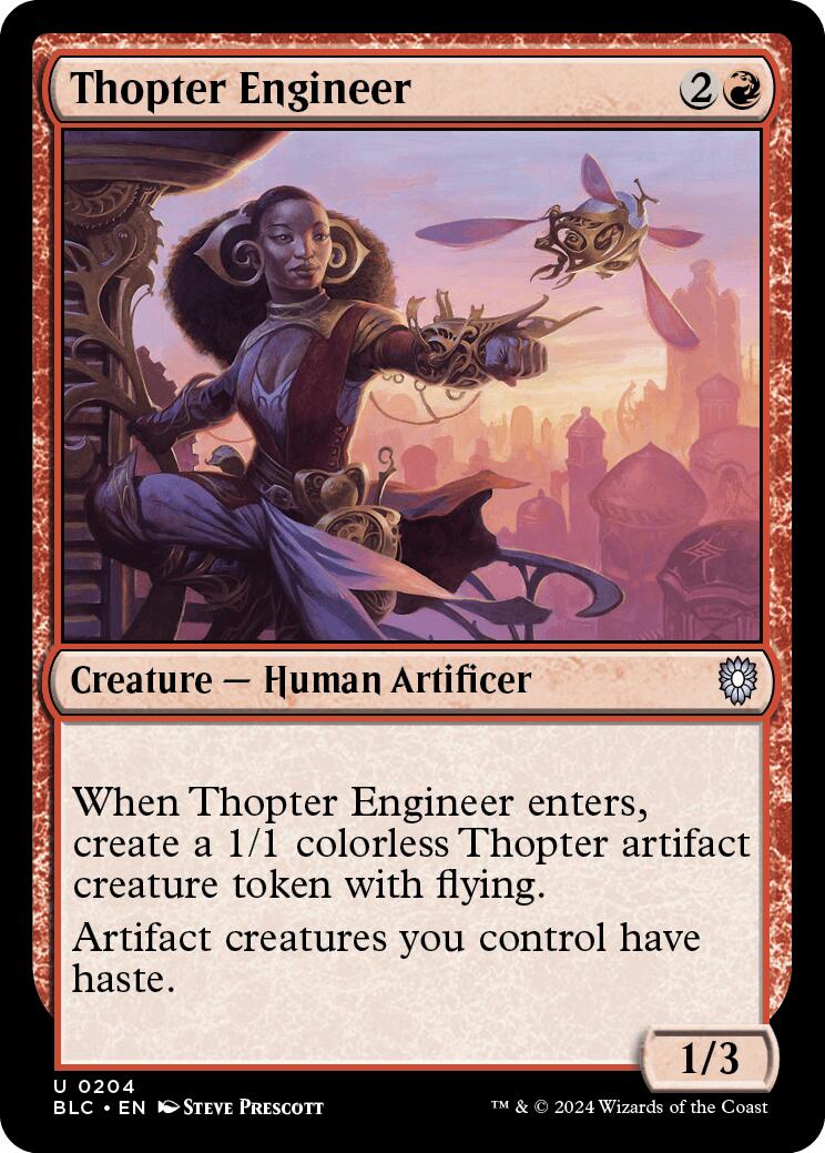 Thopter Engineer [Bloomburrow Commander] | Tacoma Games