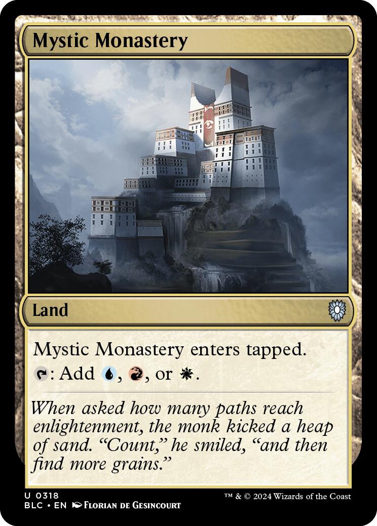 Mystic Monastery [Bloomburrow Commander] | Tacoma Games
