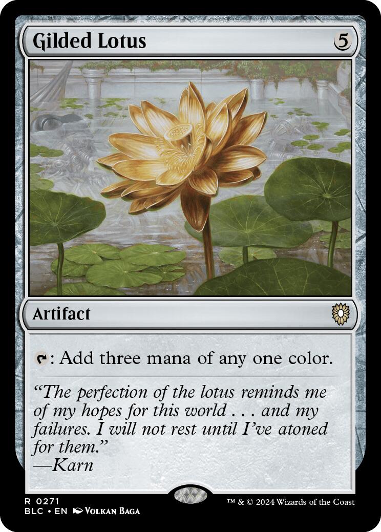 Gilded Lotus [Bloomburrow Commander] | Tacoma Games