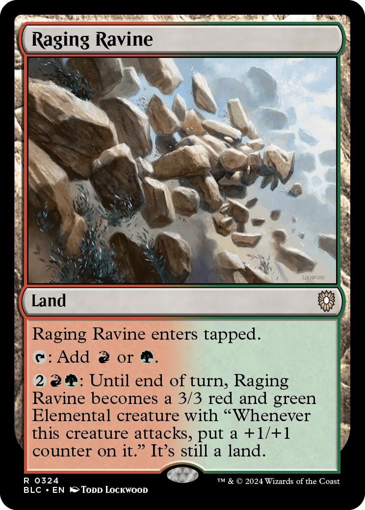 Raging Ravine [Bloomburrow Commander] | Tacoma Games