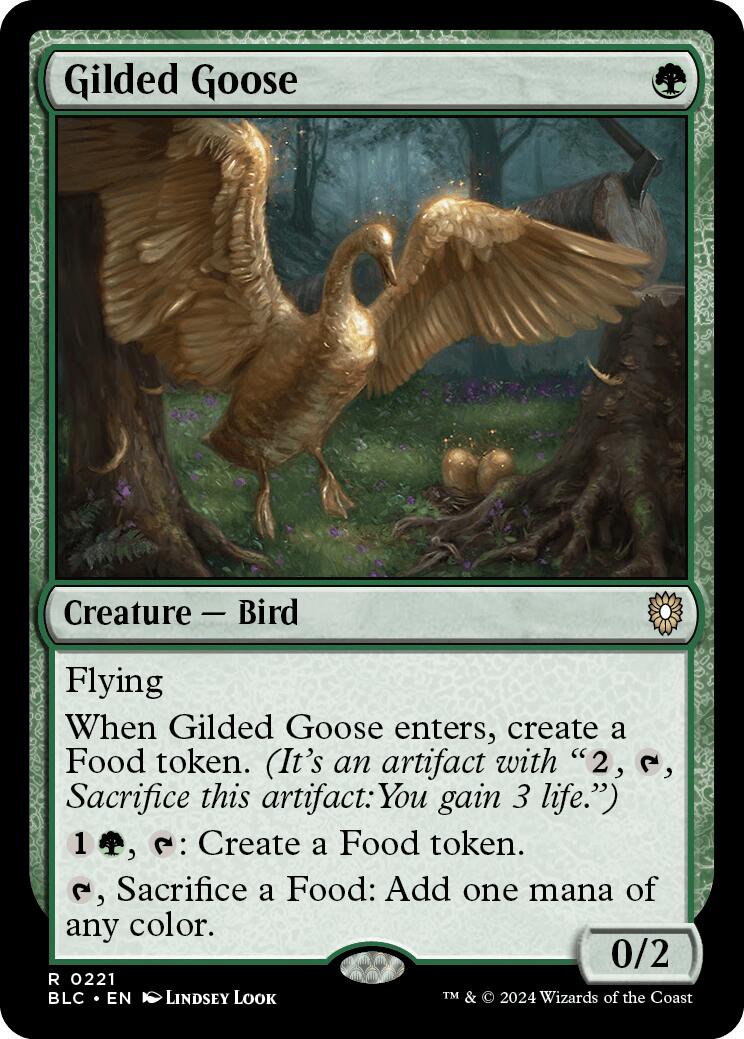 Gilded Goose [Bloomburrow Commander] | Tacoma Games