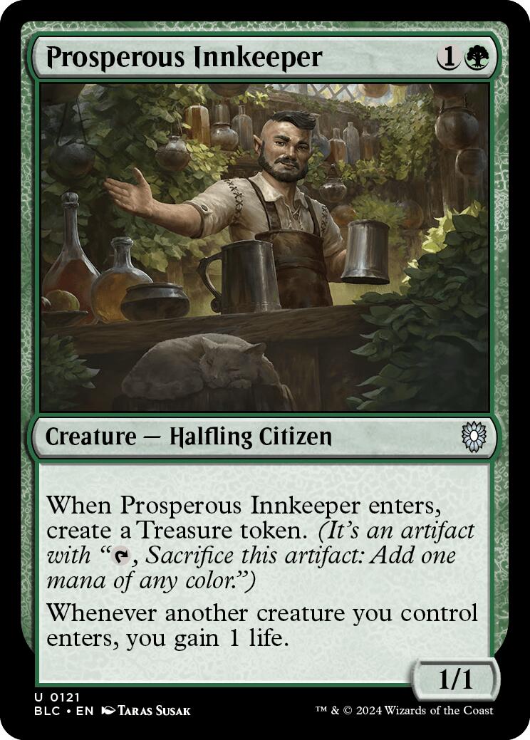 Prosperous Innkeeper [Bloomburrow Commander] | Tacoma Games