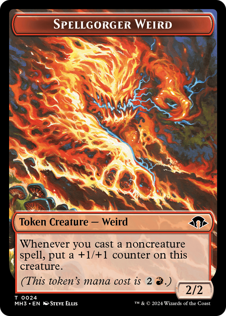 Spellgorger Weird Token [Modern Horizons 3 Tokens] | Tacoma Games