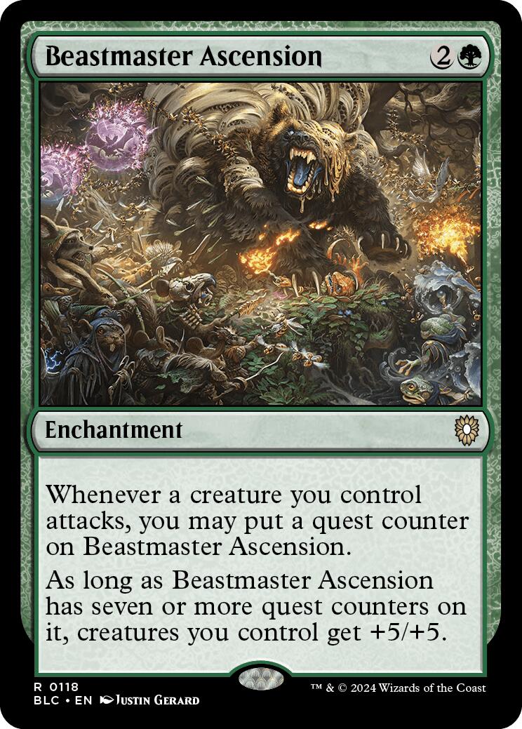 Beastmaster Ascension [Bloomburrow Commander] | Tacoma Games