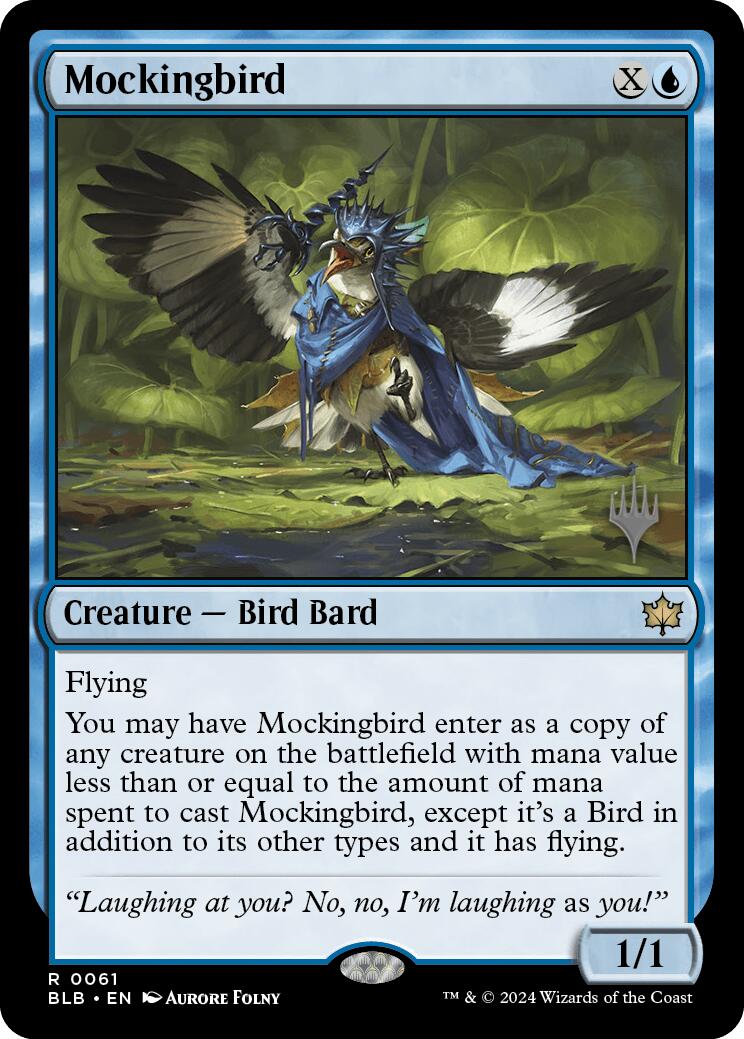 Mockingbird (Promo Pack) [Bloomburrow Promos] | Tacoma Games