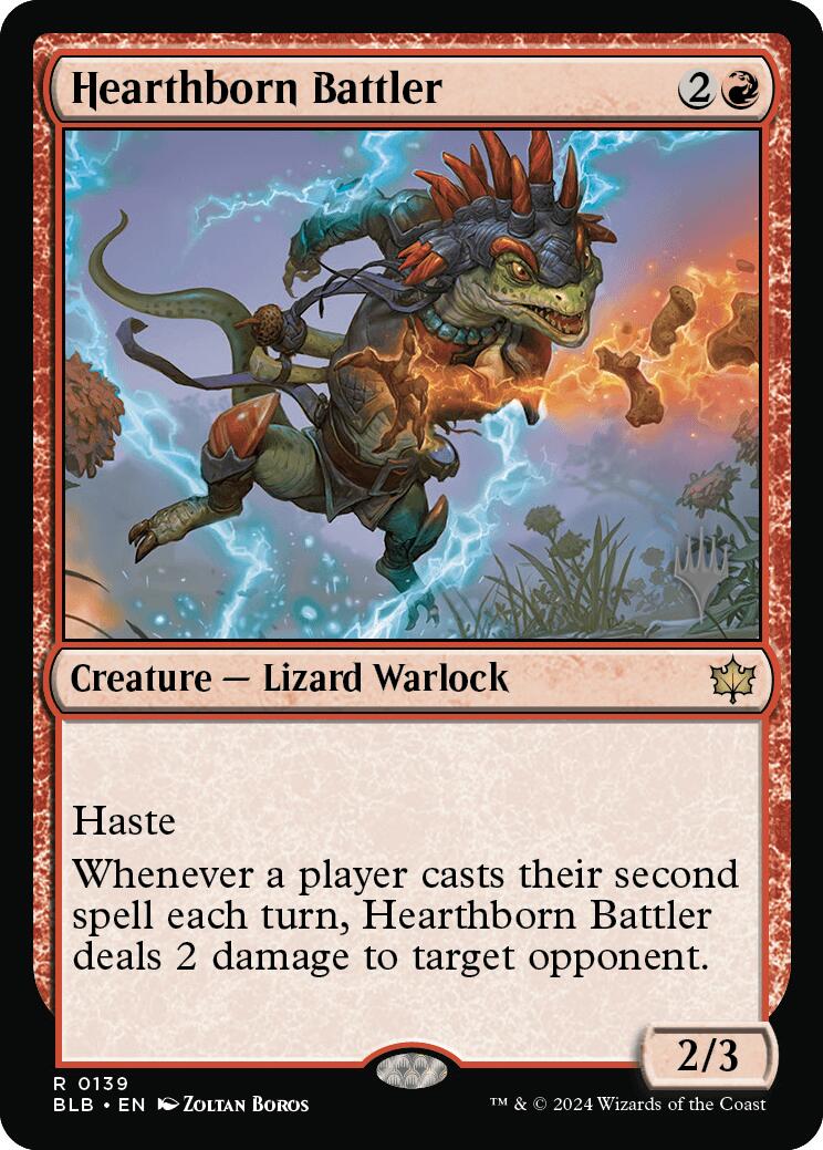 Hearthborn Battler (Promo Pack) [Bloomburrow Promos] | Tacoma Games