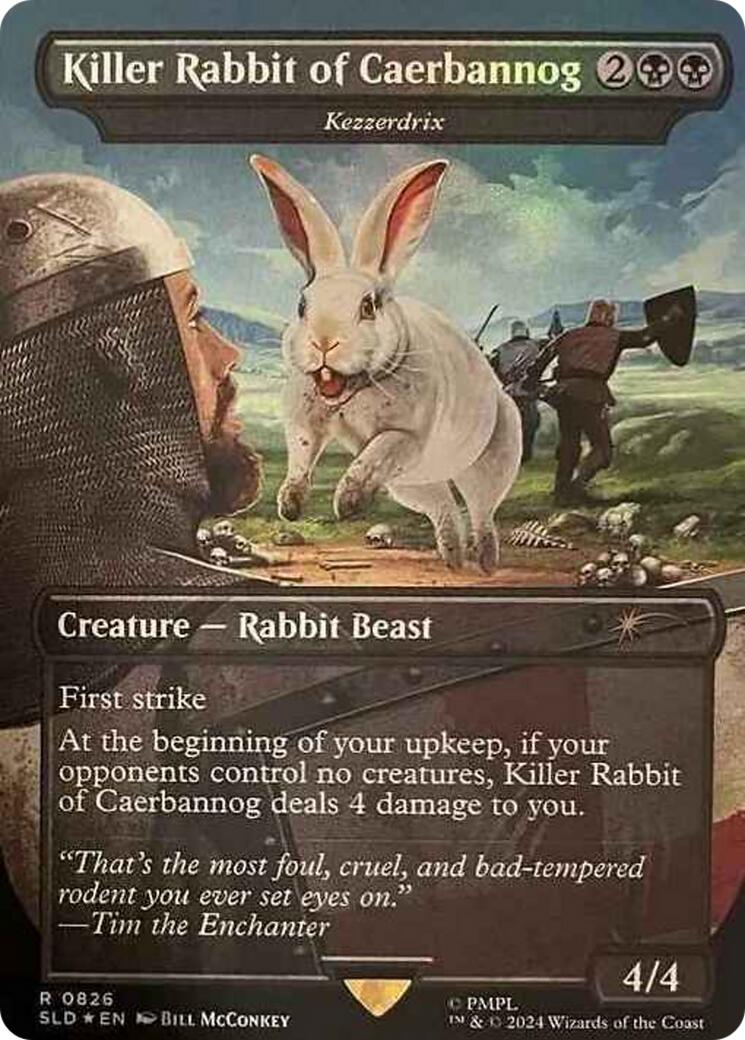 Killer Rabbit of Caerbannog - Kezzerdrix [Secret Lair Drop Series] | Tacoma Games