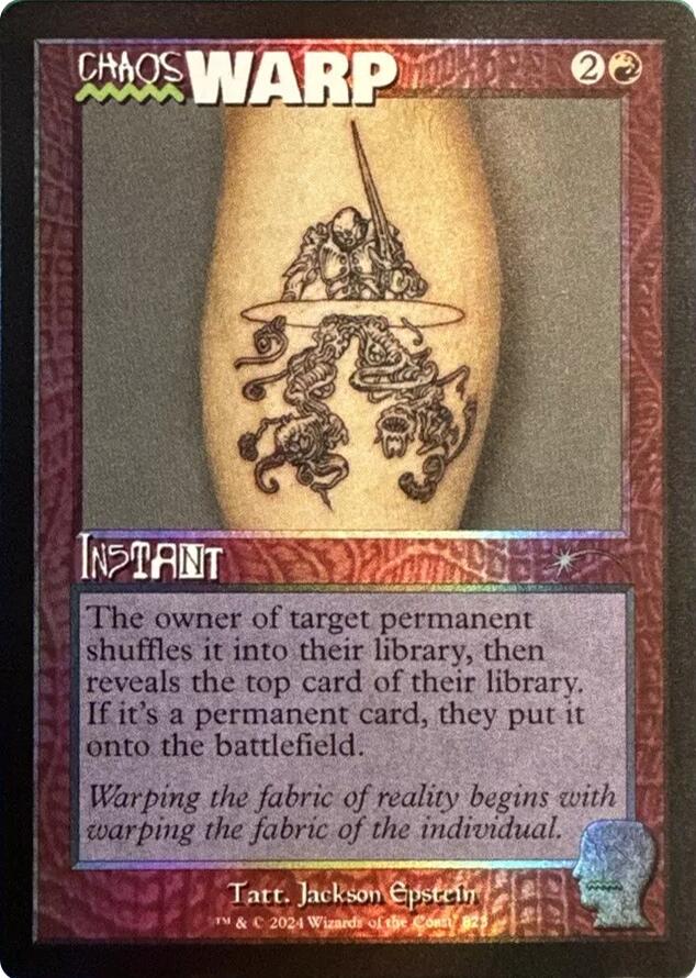 Chaos Warp (Rainbow Foil) [Secret Lair Drop Series] | Tacoma Games