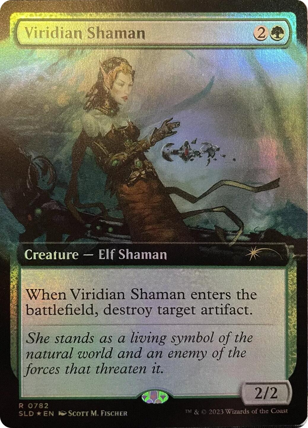 Viridian Shaman (Extended Art) [Secret Lair Drop Series] | Tacoma Games
