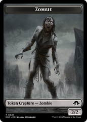 Phyrexian Germ // Zombie Double-Sided Token [Modern Horizons 3 Tokens] | Tacoma Games