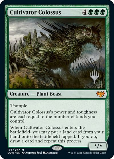 Cultivator Colossus (Promo Pack) [Innistrad: Crimson Vow Promos] | Tacoma Games