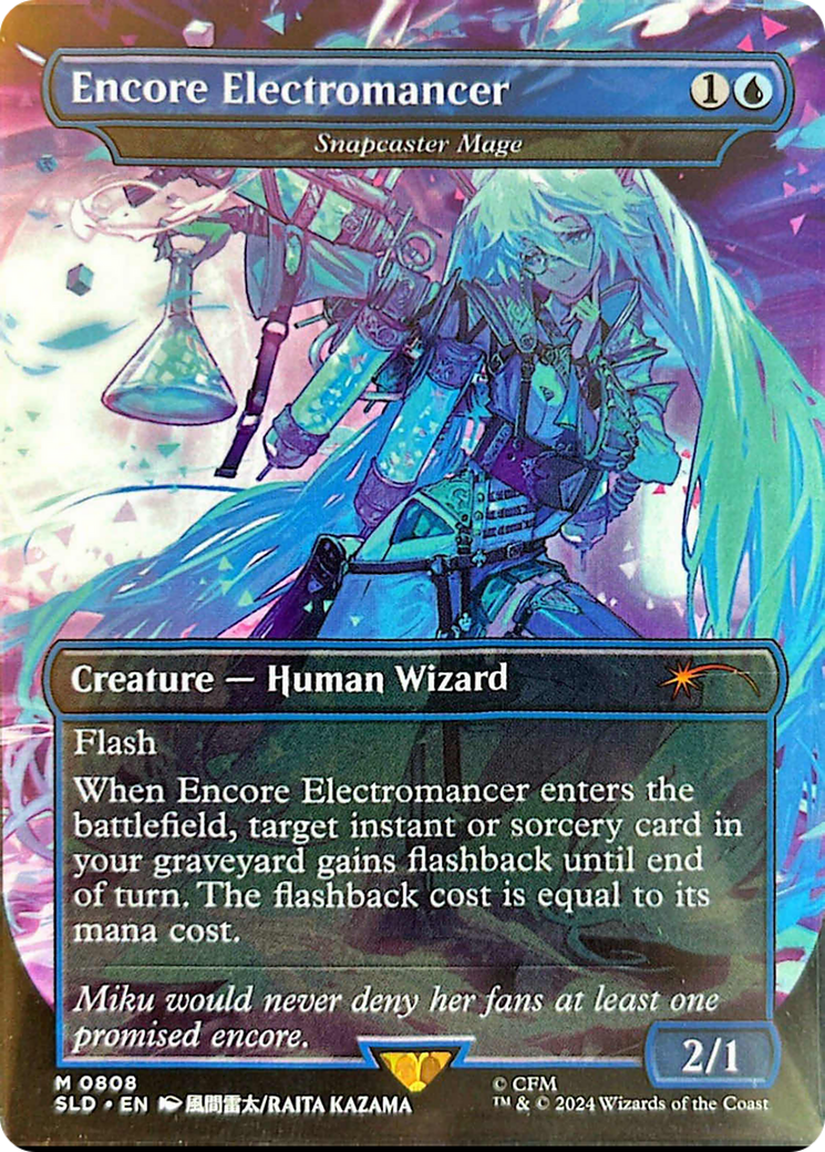 Encore Electromancer - Snapcaster Mage [Secret Lair Drop Series] | Tacoma Games