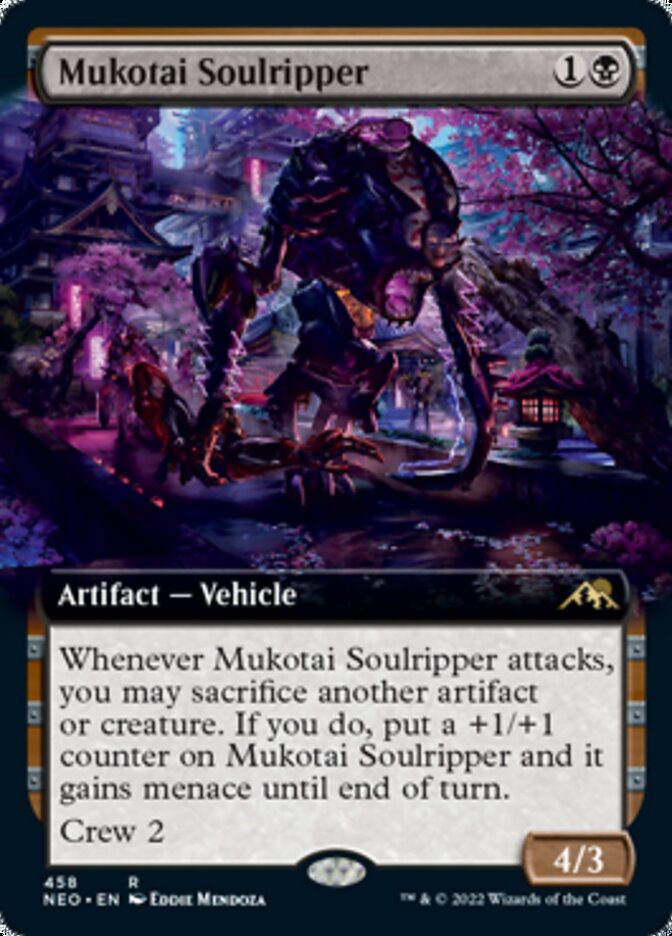 Mukotai Soulripper (Extended Art) [Kamigawa: Neon Dynasty] | Tacoma Games