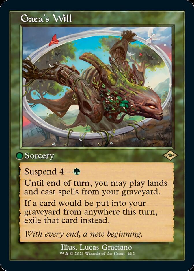 Gaea's Will (Retro Foil Etched) [Modern Horizons 2] | Tacoma Games