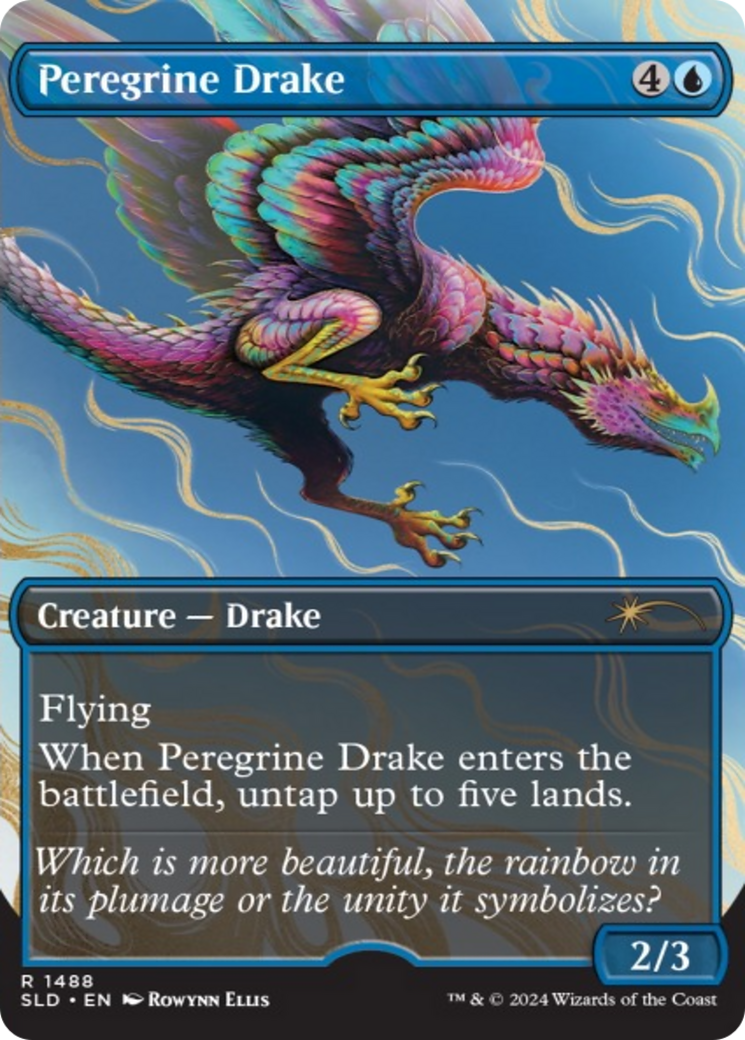 Peregrine Drake (Rainbow Foil) [Secret Lair Drop Series] | Tacoma Games